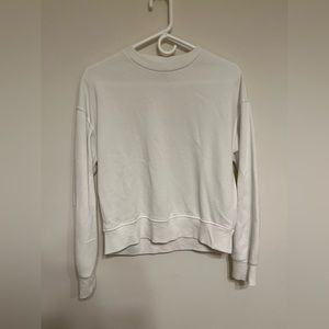 H&M - XS White Crewneck Sweater